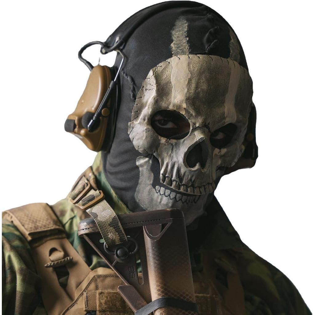 Máscara de Fantasma, Balaclava de Caveira, Máscara de Esqui de Esqueleto, Acessórios para Fantasia de Halloween e Cospla