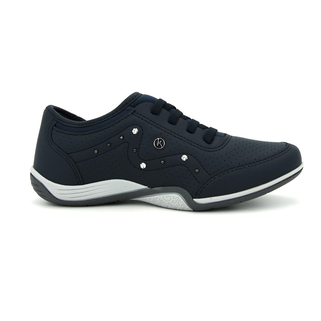 Tênis Kolosh C3683 Flatform Baixo Casual Elastico Social Feminino