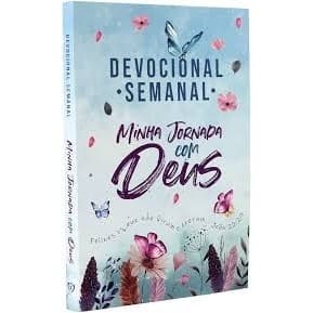 Livro Devocional - Semanal Minha Jornada com Deus autor Editora Livraria Família Cristã