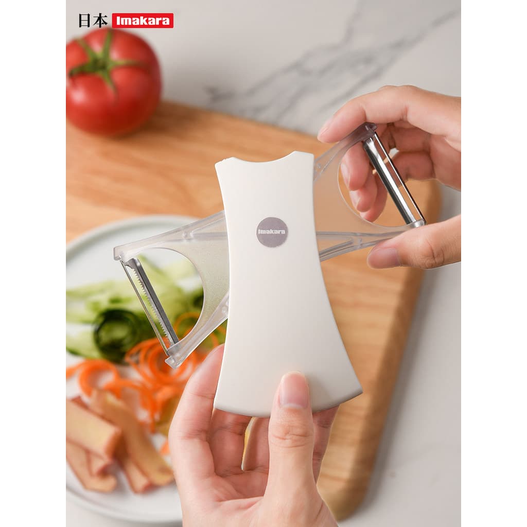 Cozinha japonesa multifuncional descascar faca frutas peeling ferramenta útil ralador de batata descascador faca peeling
