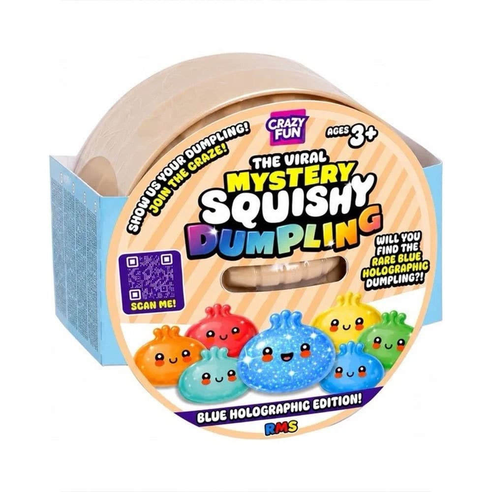Crazy Fun Mystery Dumpling Toy Surprise Squishy Bun Squeeze Toy Stress Relief Mystery Collectible Toy Party Gift
