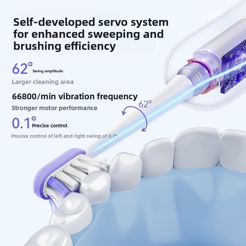 Varrendo escova de dentes elétrica adulto recarregável Sonic vibratório escova de dentes estilo casal caixa de presente