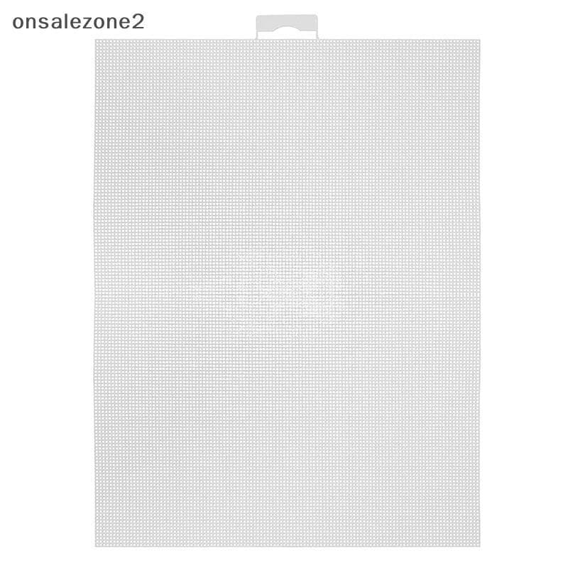 ONS Folhas De Plástico 14 Contagens Tecido De Malha Cruz Lona Olho Para Bordado DIY Artesanato BR