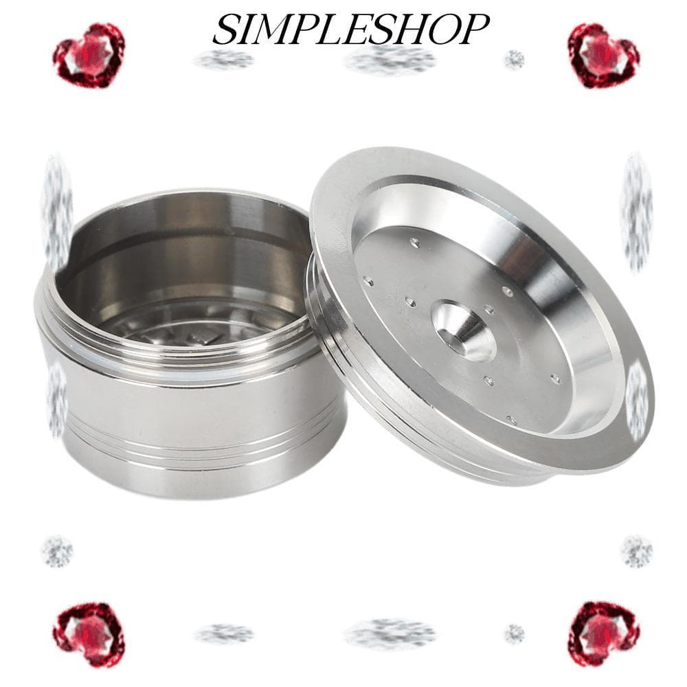 Cápsulas De Café De Aço Inoxidável SIMPLESHOP , Filtro De Design Reutilizável Incluído Reutilizáveis