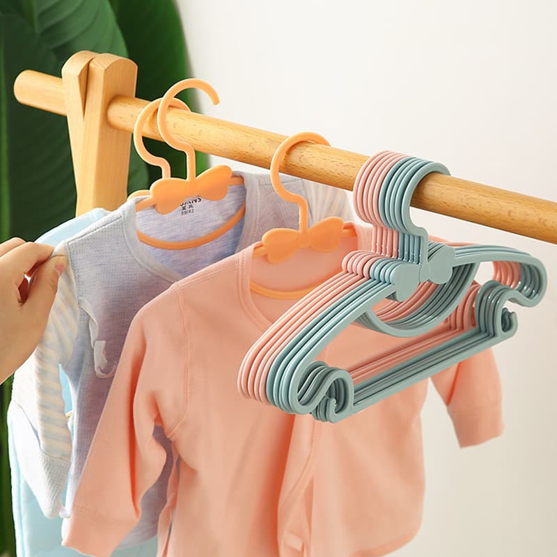 Cabide para roupas infantis, cabide multifuncional para roupas de bebê, varal de secagem de tamanho pequeno, suporte ant