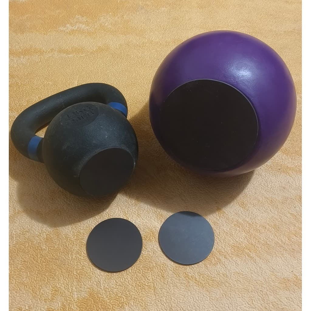 Almofada de borracha magnética Kettlebell Base Kettlebell Almofada de borracha protege o chão