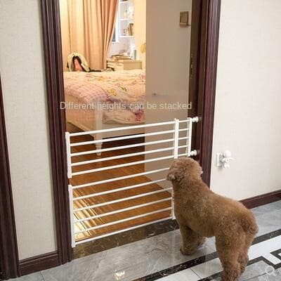 Sem Perfuração Cerca De Porta De Cachorro De Estimação Corrimão Protetor De Isolamento Interno