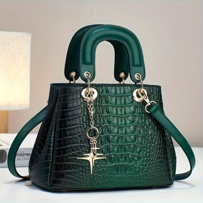 Outono inverno novo estilo padrão de crocodilo High-End bolsa senhoras saco All-Match moda mãe saco de ombro saco do men