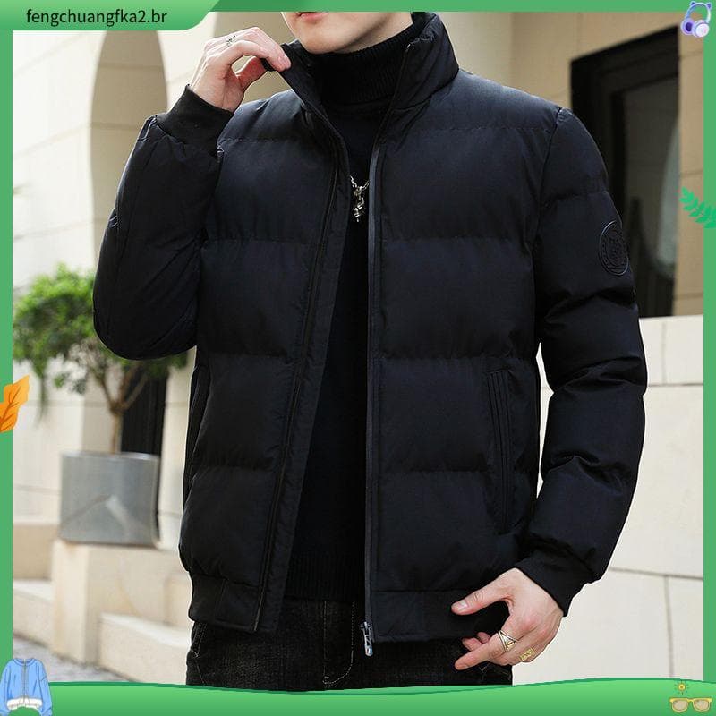 Jaqueta acolchoada de inverno grossa acolchoada jaqueta masculina novo estilo na moda jaqueta Casual juventude jaqueta n