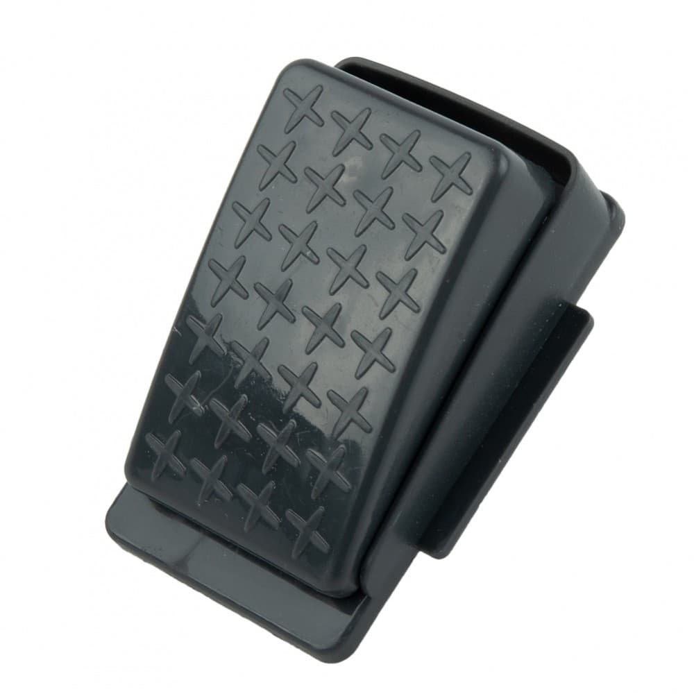 Interruptor De Reinicialização De Pedal De Plástico E Metal Preto Para Carros Elétricos Infantis De 12V