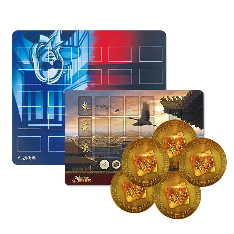 Genuíno deslumbrante Gem cartão esteira de código móvel tapete de cartão de Metal moeda jogo de tabuleiro acessórios de