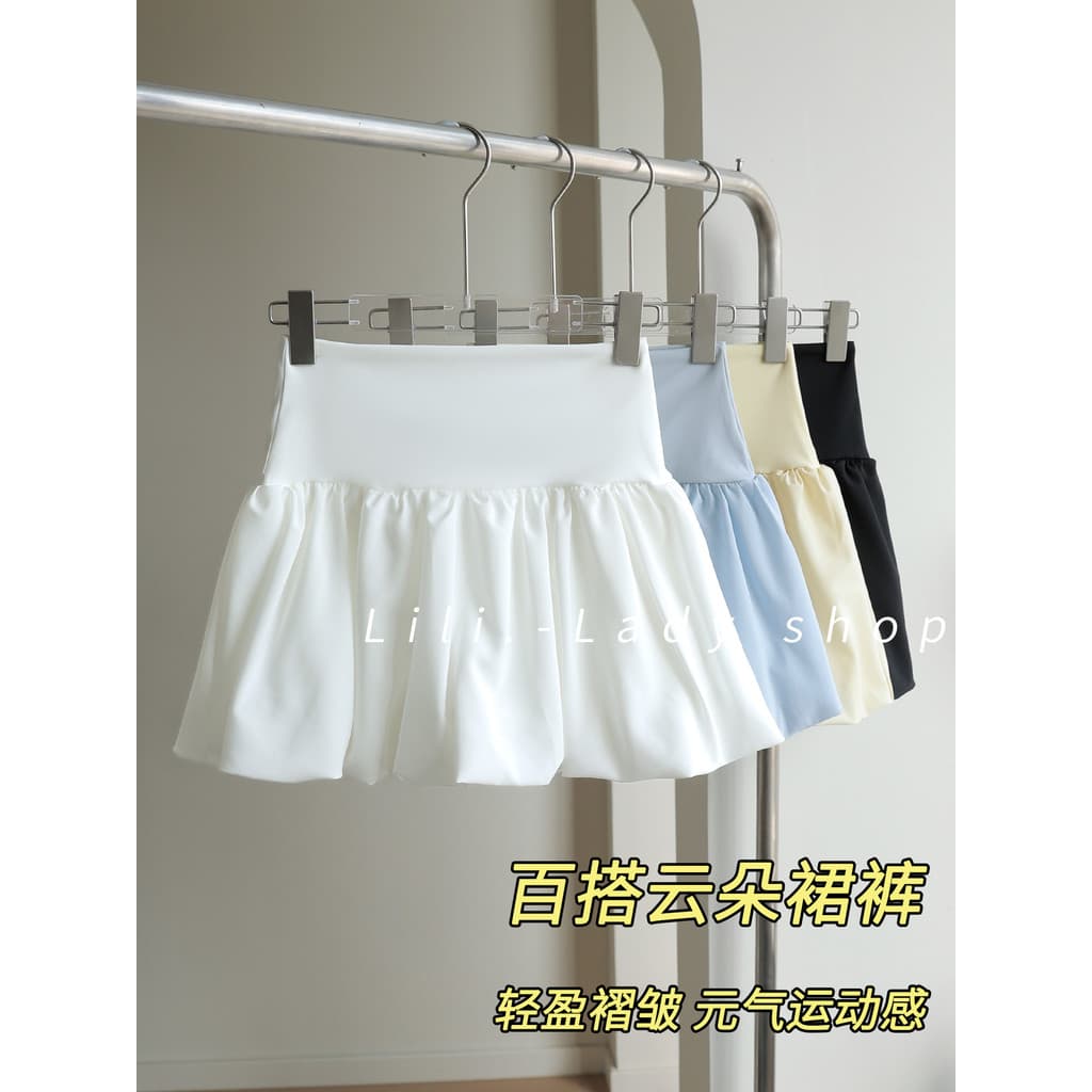 Saia 2026 novo estilo Popular deste ano Badminton tênis Fitness Puff saia High-End gigante bonito saia de secagem rápida