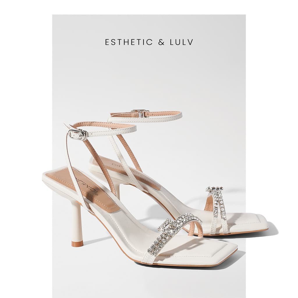 Sapatos de salto alto de sola macia branca temperamento feminino high-End não cansado sandálias de salto alto feminino 2
