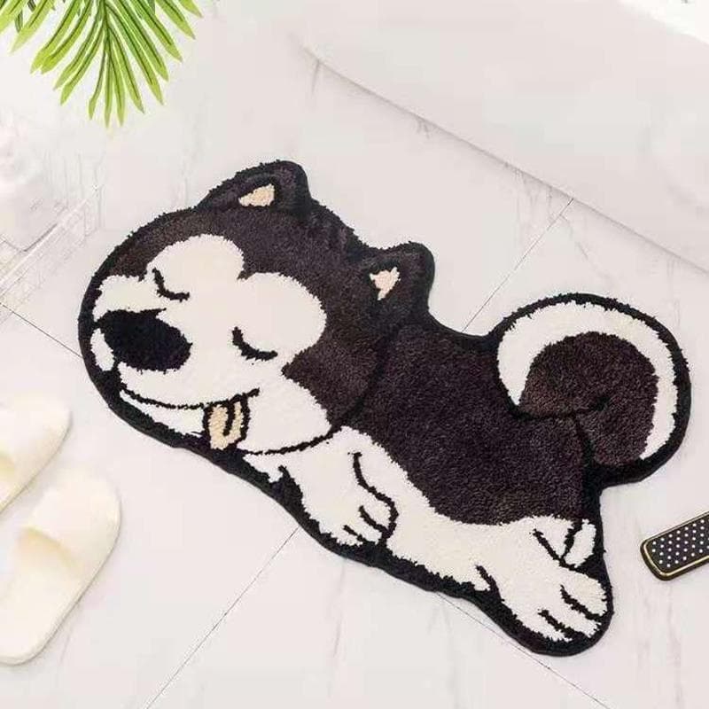 Animal dos desenhos animados imitação de caxemira tapete quarto vestiário banheiro absorvente casa sala estar porta entr