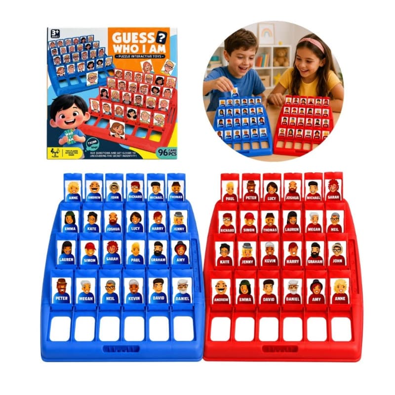 Jogo Tabuleiro Educativo Quem Sou Eu? Cartas De Adivinhar