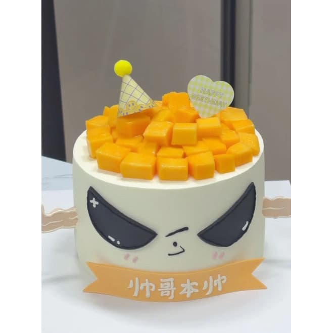 Legal cão Fitness masculino músculo bolo de aniversário decoração dos homens criativo óculos de sol braço molde corte mo