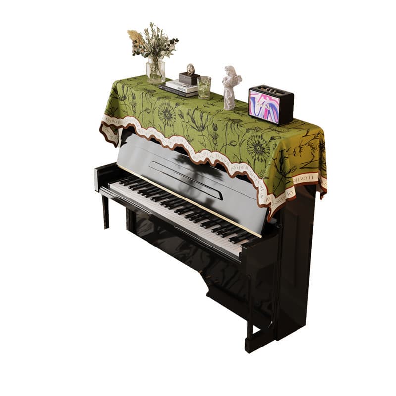 YHMBY827 Piano Americano Anti-poeira Meia Capa Leve Luxo Capa Protetora de Alta Qualidade