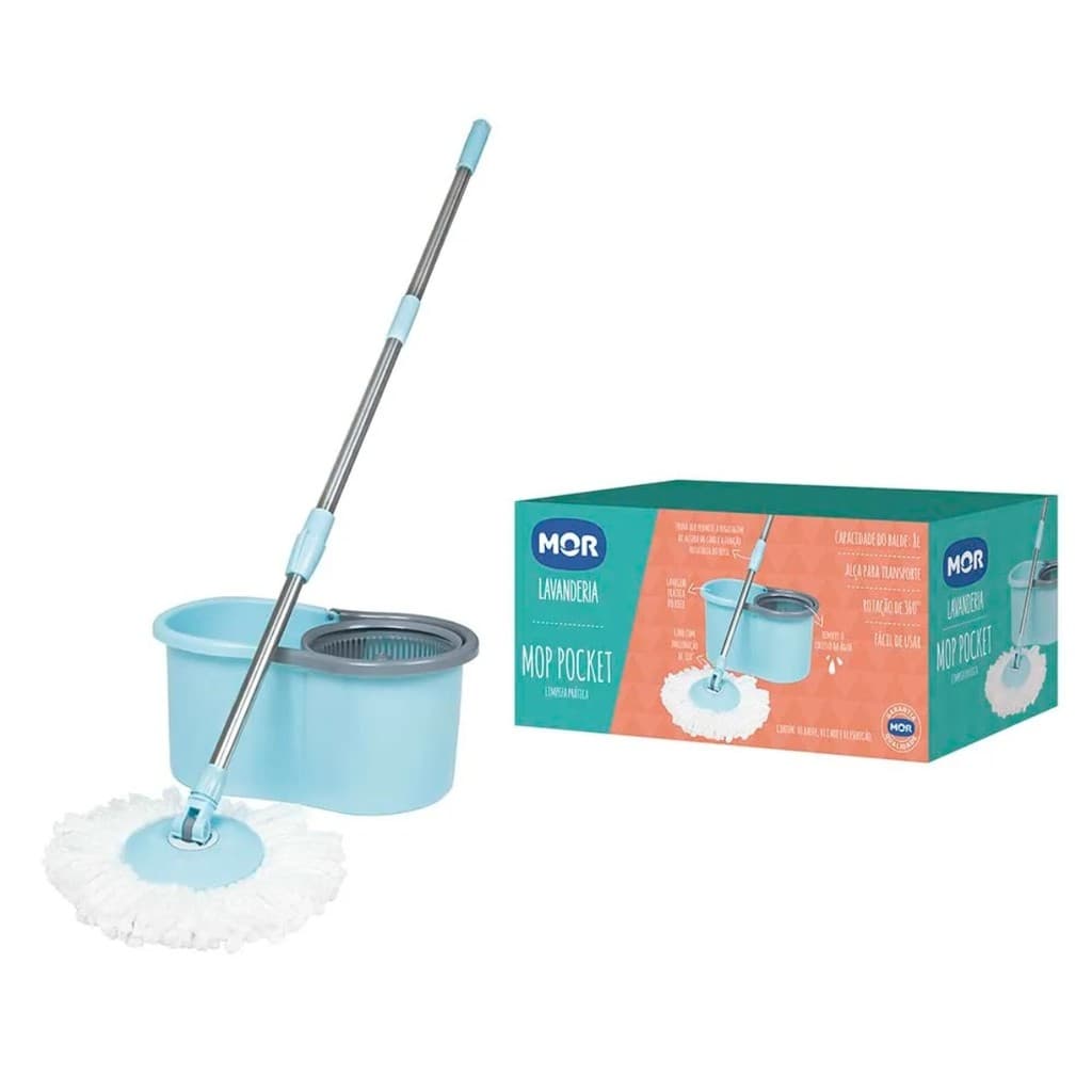 ESFREGÃO MOP POCKET MOR