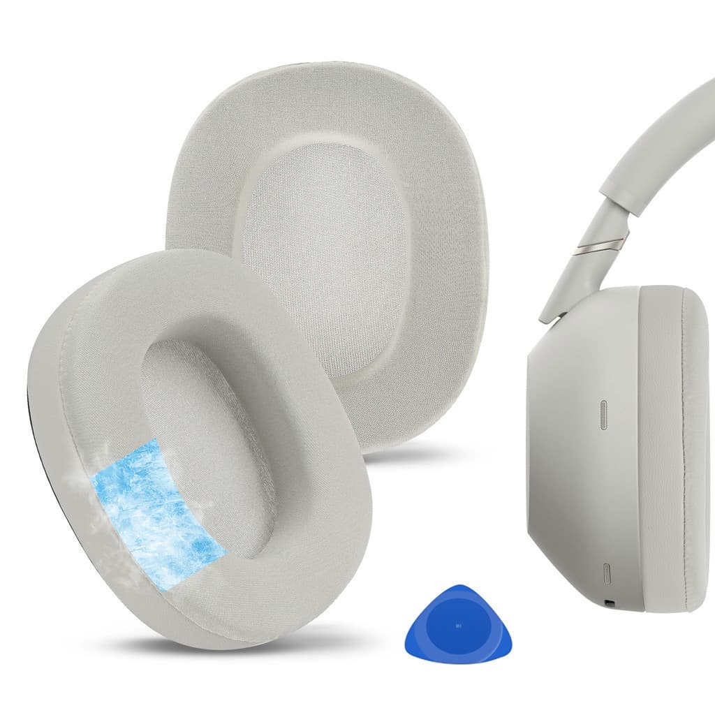 Almofadas De Substituição Para Fones De Ouvido Geekria Cooling-Gel Sony WH-1000XM6 , Peças De Reparo