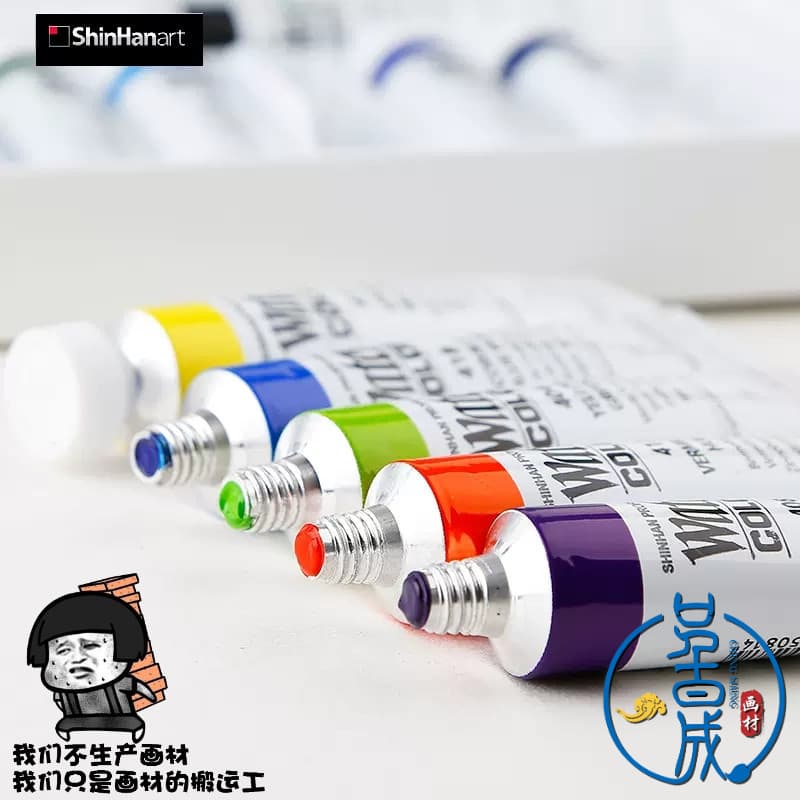 Genuíno Coreia do Sul Importado Nova Aquarela Coreana 30 Cores Tinta Aquarela Transparente 12ml Aquarela Tubular Única A