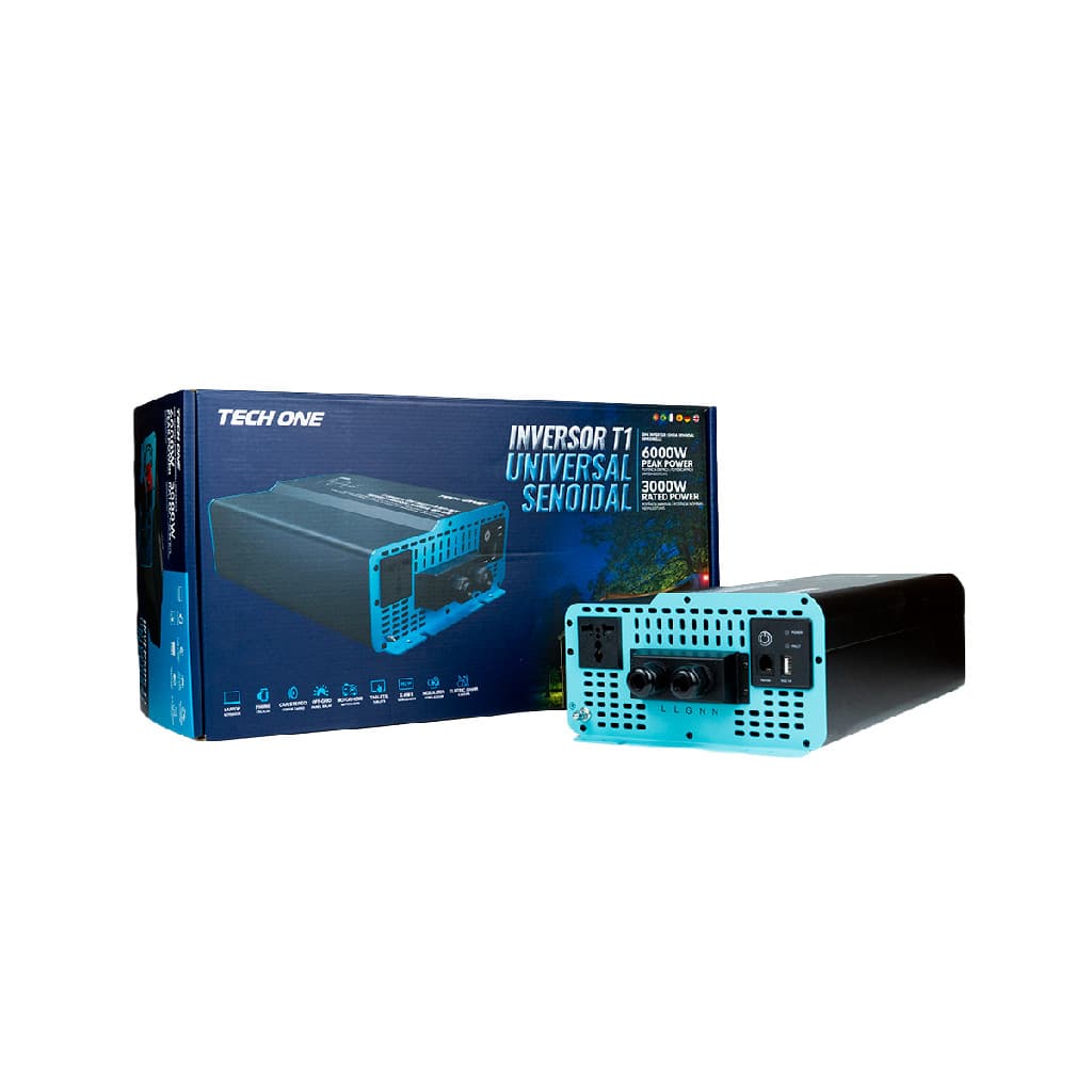 Inversor De Voltagem 3000w Real Senoidal 24v P/ 220v Tech 1