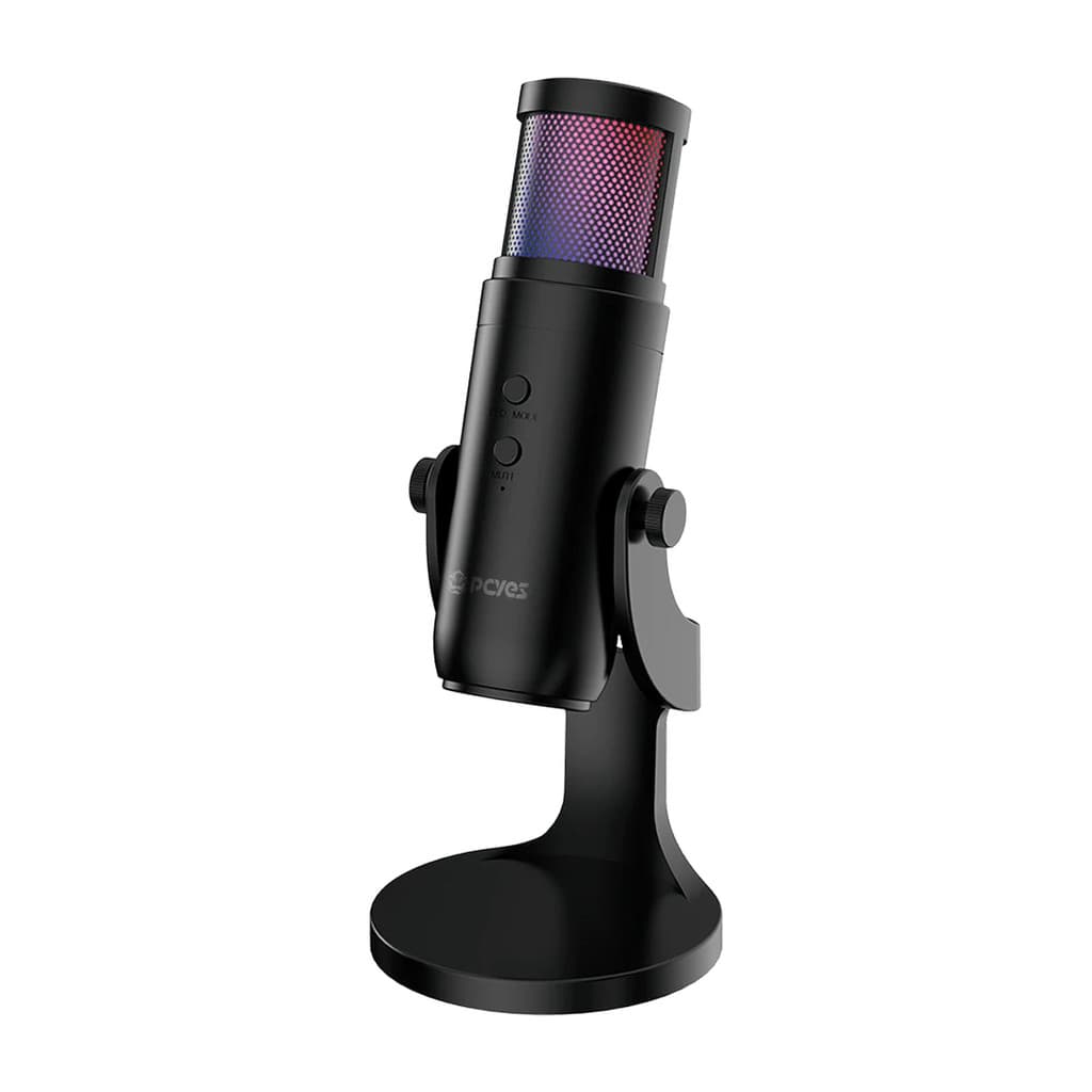 Microfone Gamer Condensador PCYES Hylia RGB USB - Mghyrgb - PCYES