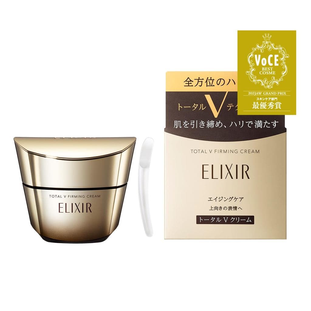 ELIXIR SUPERIEUR Total V Firming Cream 50g Creme Facial Firmeza Lifting Cuidado da Idade Shiseido Japao