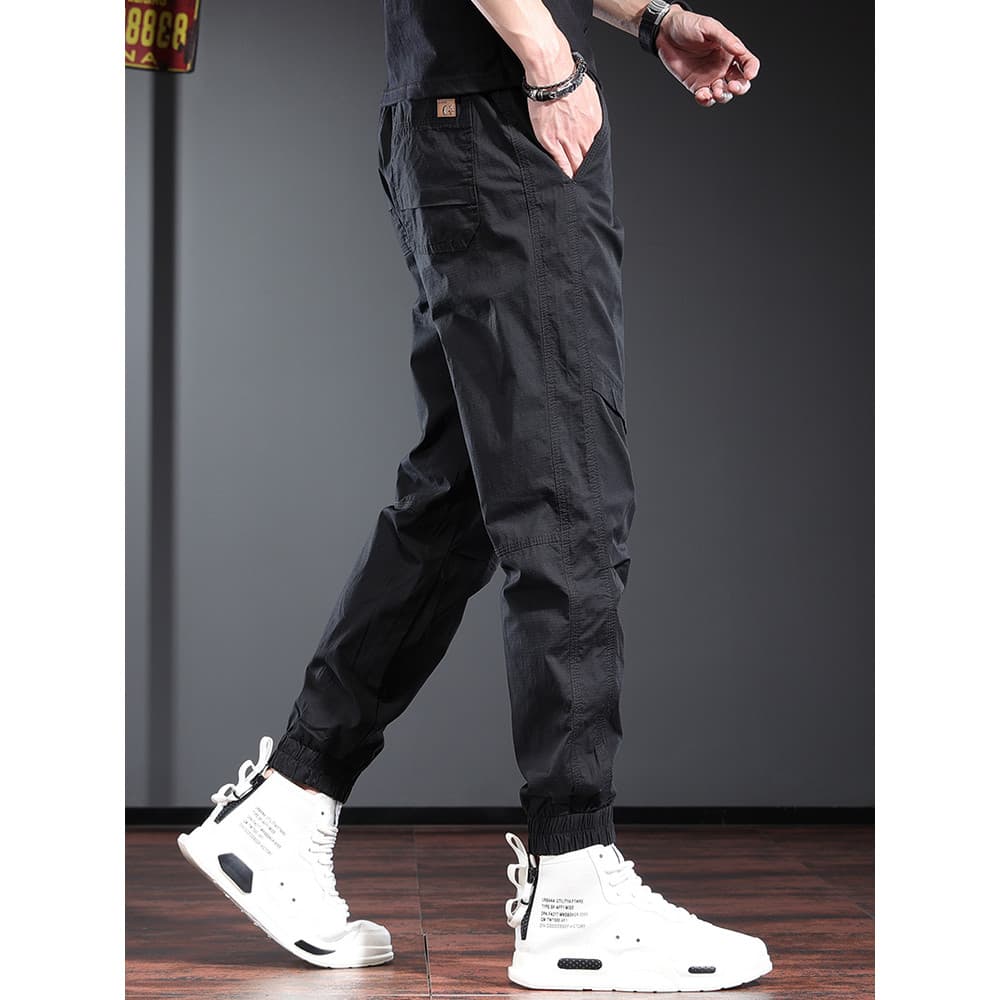 2026 novo estilo calças masculinas de alta qualidade calças casuais masculinas macacão masculino calças tornozelo-Leggin