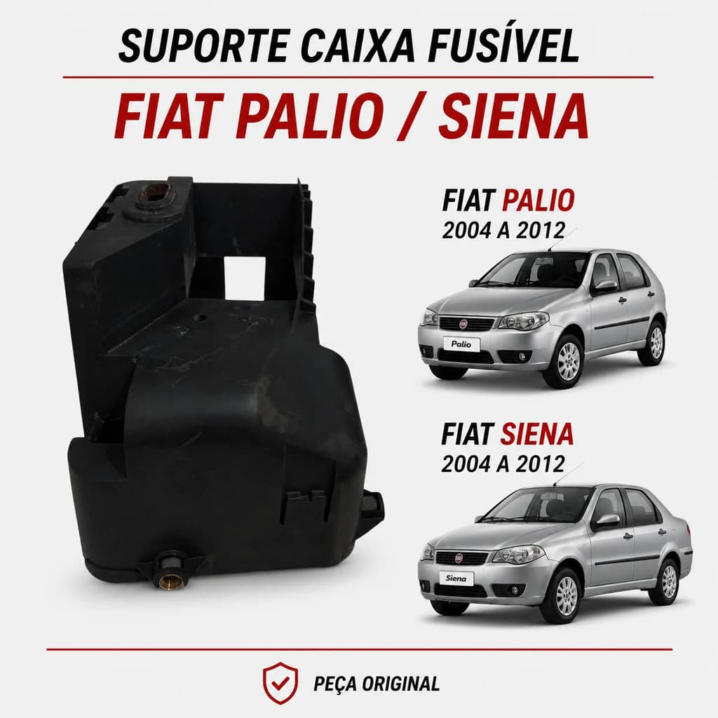 Suporte Caixa Fuzivel Fiat Palio Siena 2004 2012 Original