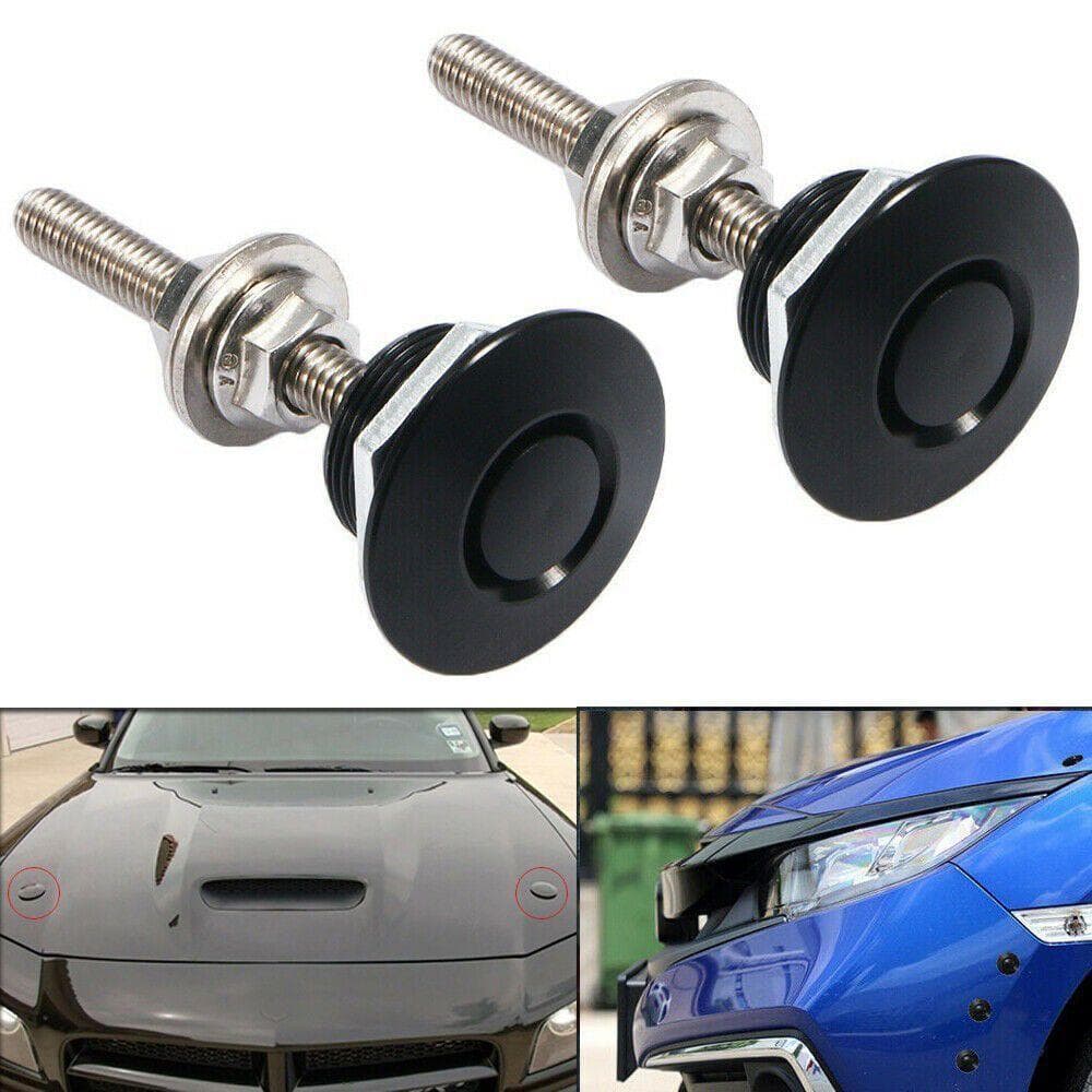 CHLIZ 1/2 Peças Botão De Pressão Kit De Carroceria De Alumínio Acessório Pino Do Capô Dianteiro
