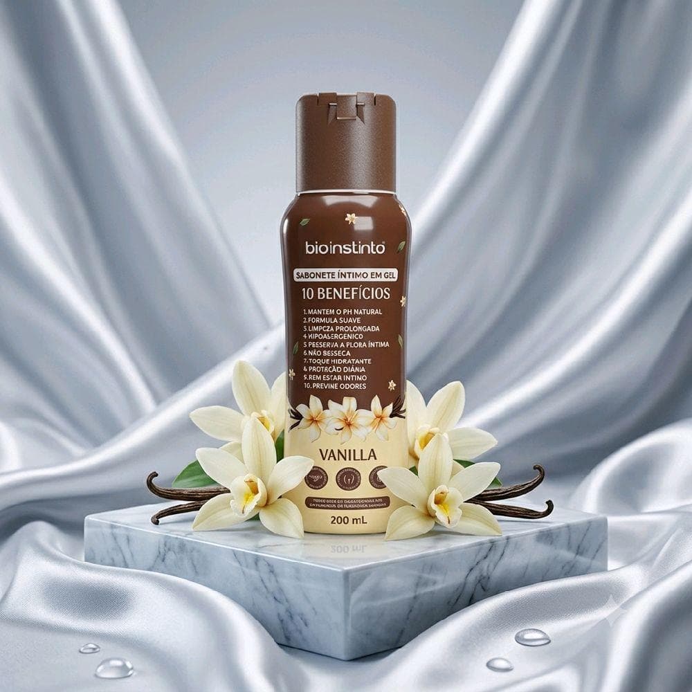 Sabonete íntimo em gel 10 benefícios 200ml Bio Instinto