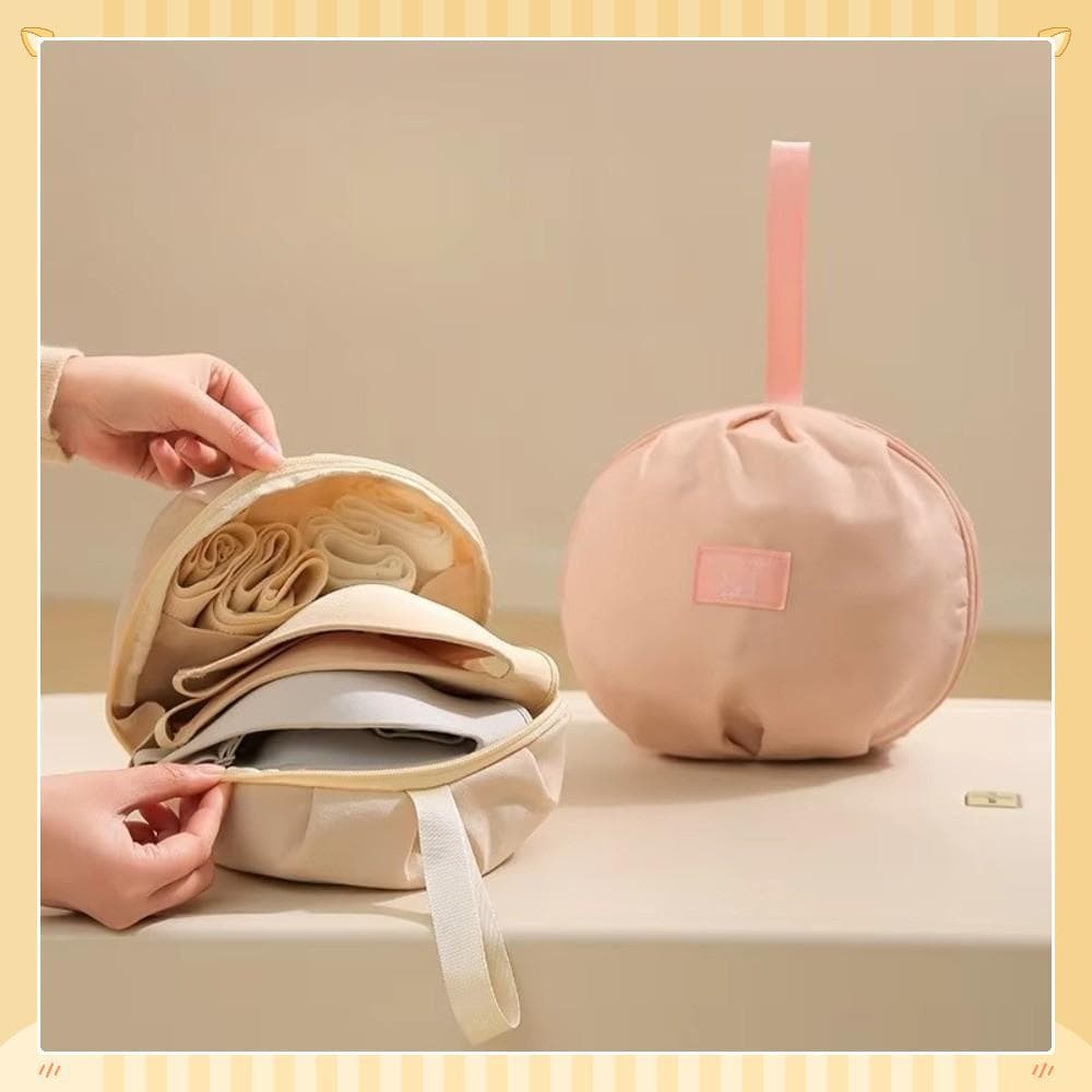 Bolsa De Armazenamento De Sutiã  , Organizadora Portátil Leve Para Roupas Íntimas De Viagem , Durável