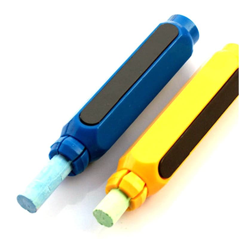 1 suporte magnético para giz com haste extensora, adequado para quadros brancos, quadros negros ajustáveis e materiais e