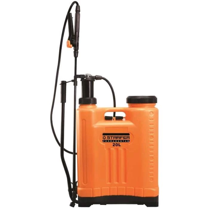 Pulverizador Costal Starfer 20L Manual Agropecuarista Portátil Praticidade Fácil na Aplicação