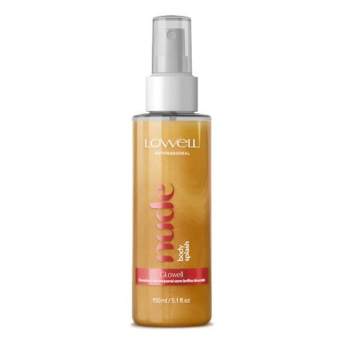 Body Splash Com Brilho - Nude Glowell 150ml Lowell