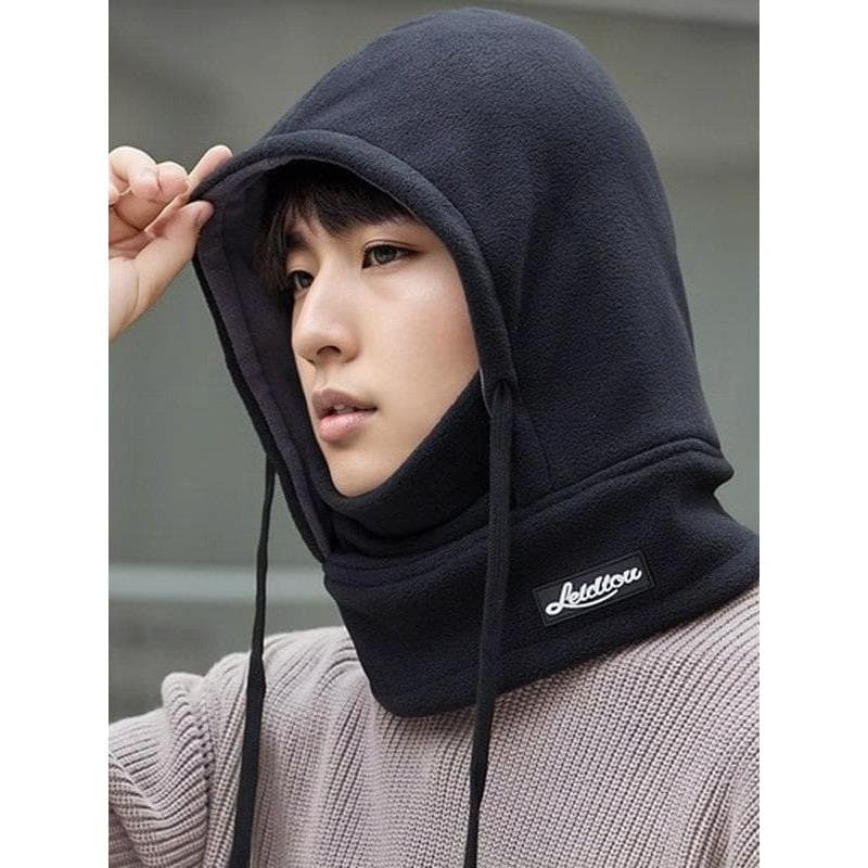 Novo produto chapéu à prova de vento masculino inverno equitação engrossado máscara quente proteção de ouvido babador ch