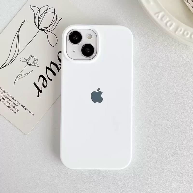 Capa capinha branca iPhones 11,12,13,14,15,16,17 pro max
