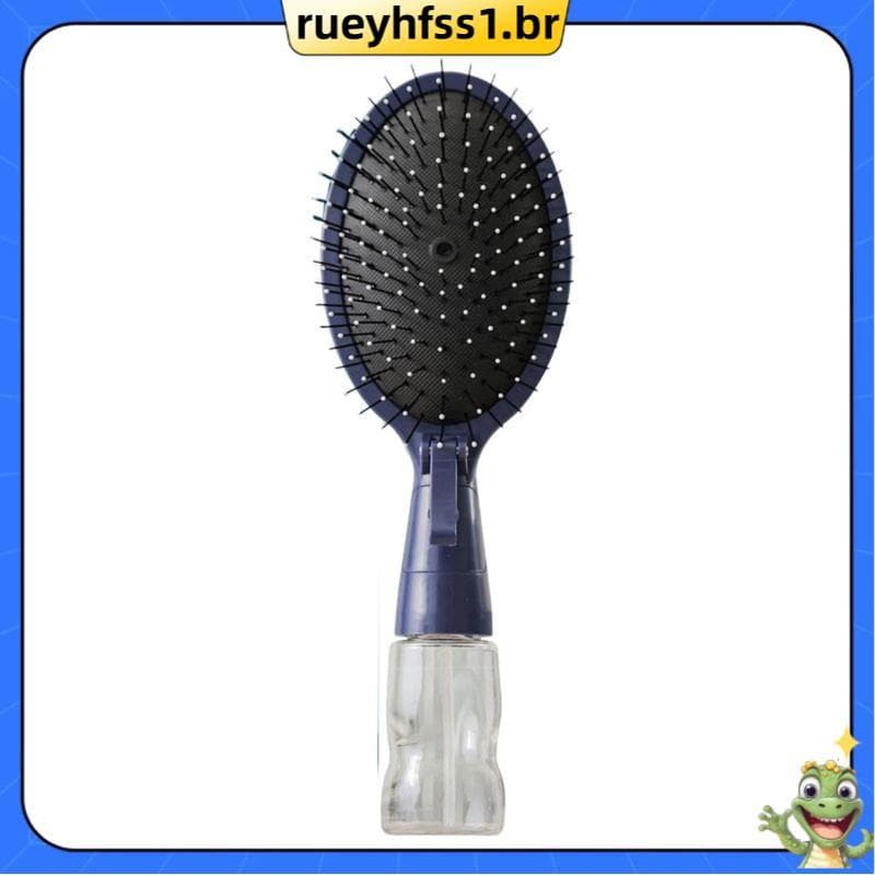 Escova De Cabelo Com Sprays De Água , Desembaraçadora Névoa Fina Embutida , Ferramenta Portátil De Estilo Úmido E Seco A