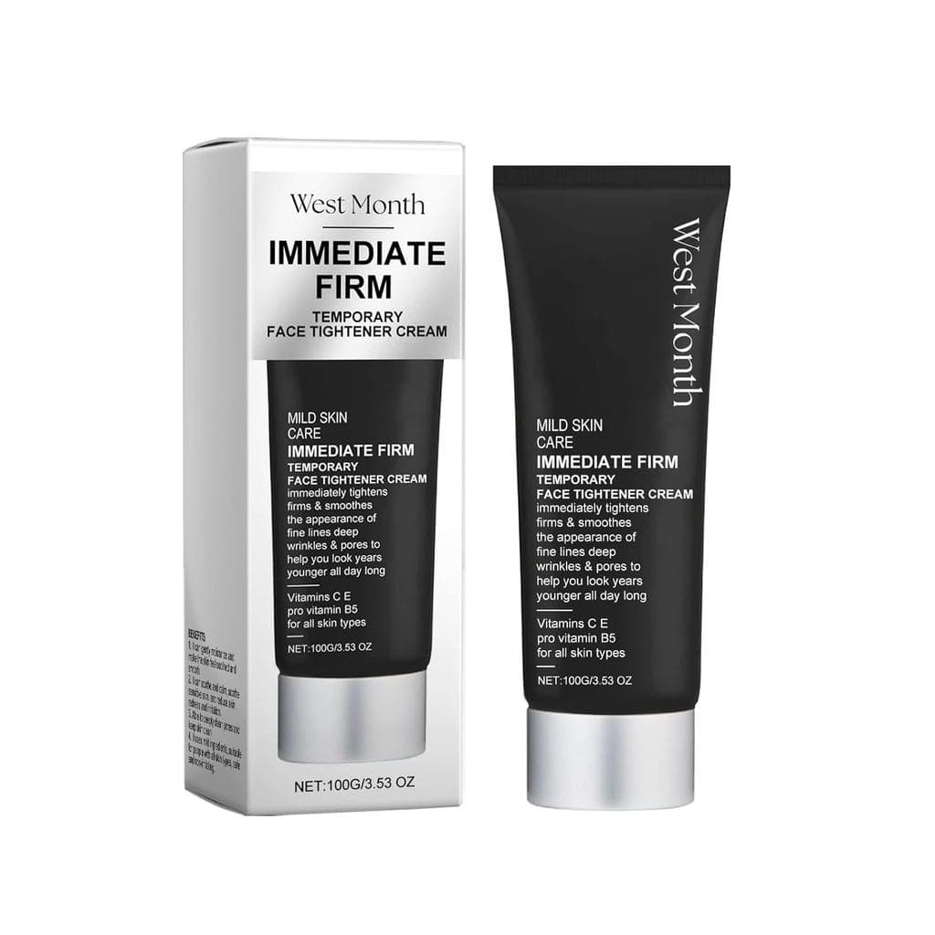 Creme Facial Firmador Instantâneo, Tensor Facial Temporário com Hidratação Profunda, Cuidado Anti-Envelhecimento para Li