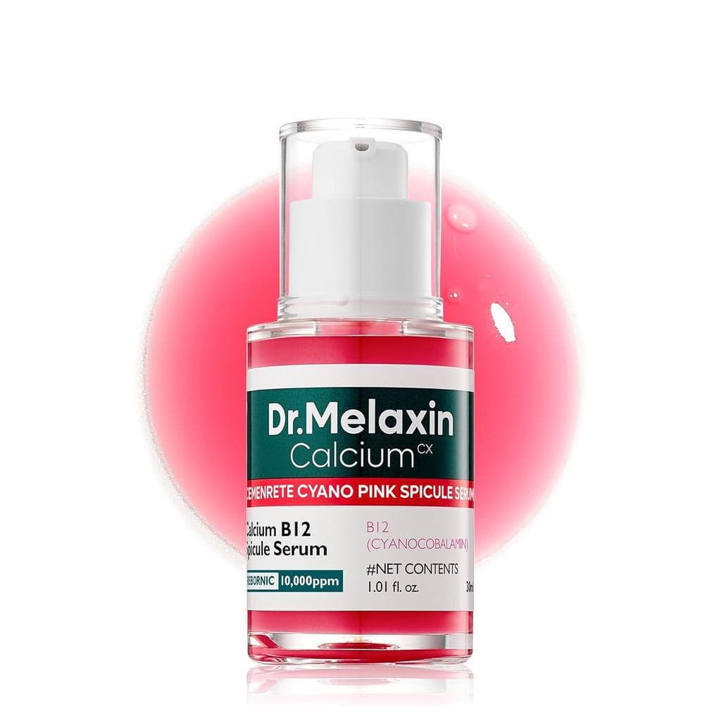 Dr.MelaxinCyanoPinkSpicule Niacinamide Serum – Agente redutor de poros contendo Vitamina B12, produto líquido de cuidado