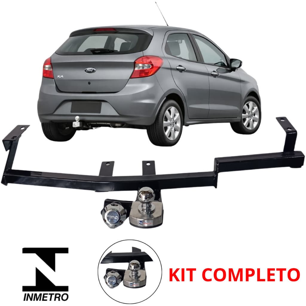 Engate Fixo Ford Ka Hatch Reforcel De 2015 a 2021 Resistente 500kg  Inmetro
