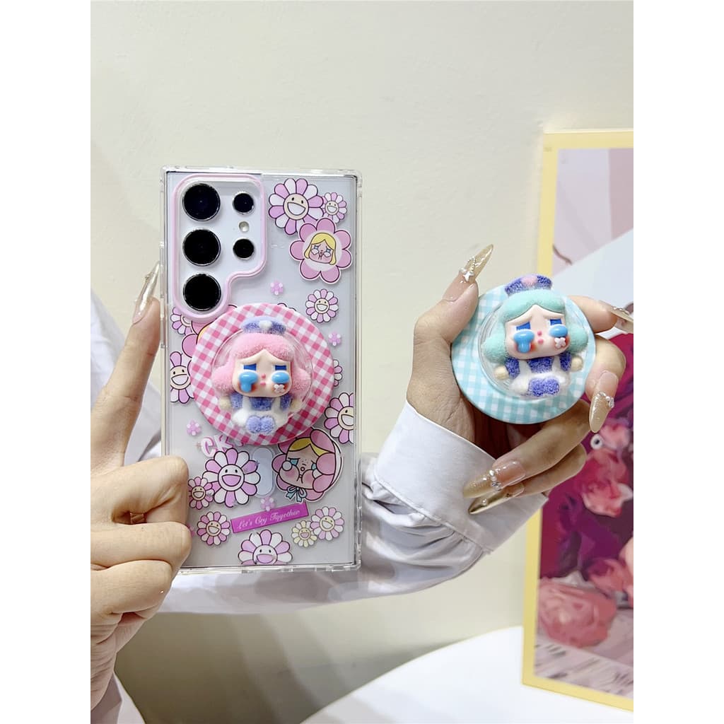 griptok magsafe magsafe popsocket Suporte magnético MagSafe bonito tridimensional reunindo chorando bebê menina Airbag r