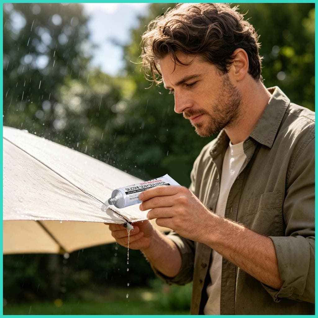 Selador De Costura 50ml , Reparo De Toldo De Pátio , À Prova D'água , Adesivo Para Barraca De Acampamento , Quintal , Ca