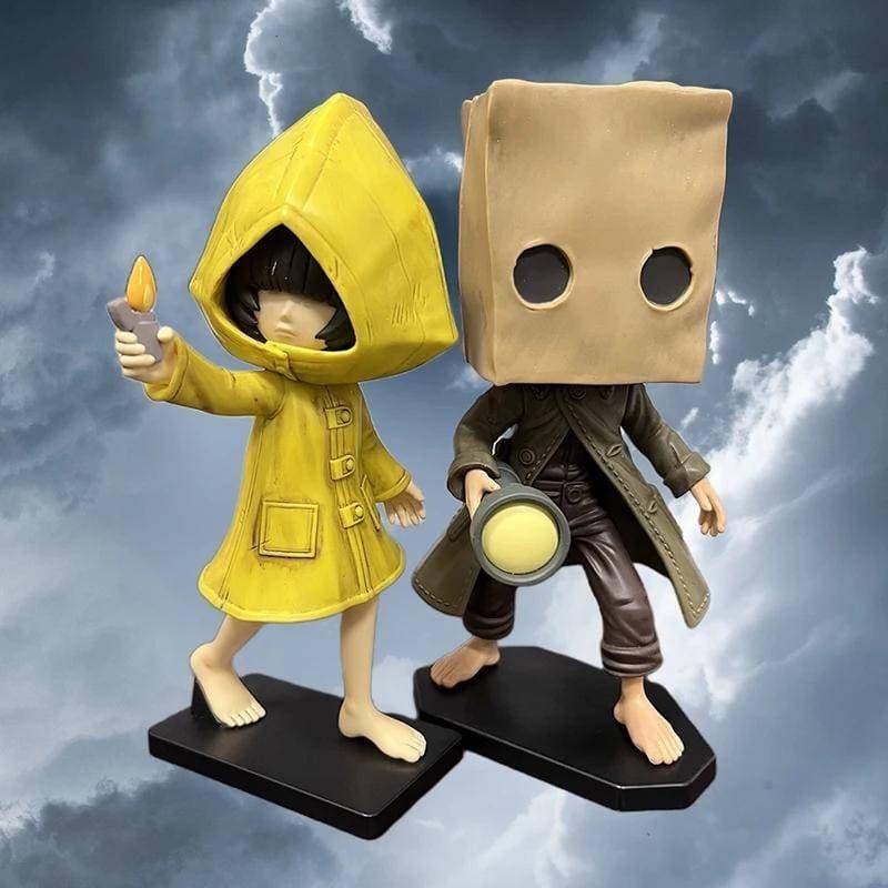 17cm Little Nightmares Mini Anime Game Figure Little Nightmares Nomes/Six/Mono Action Figure Collectible Model Doll