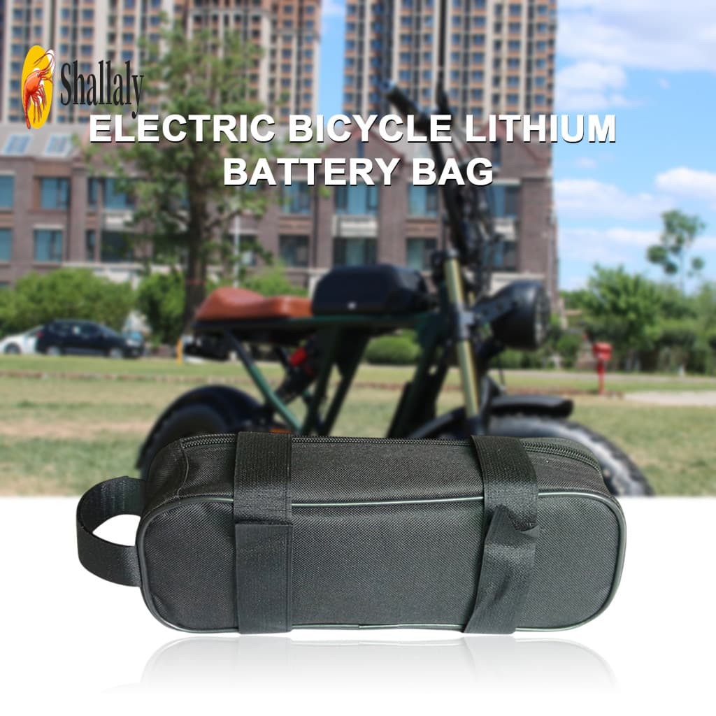 Bolsa De Bateria De Bicicleta , Leve , Grande Capacidade , Fechamento Com Zíper , Antiferrugem , Controlador De Scooter