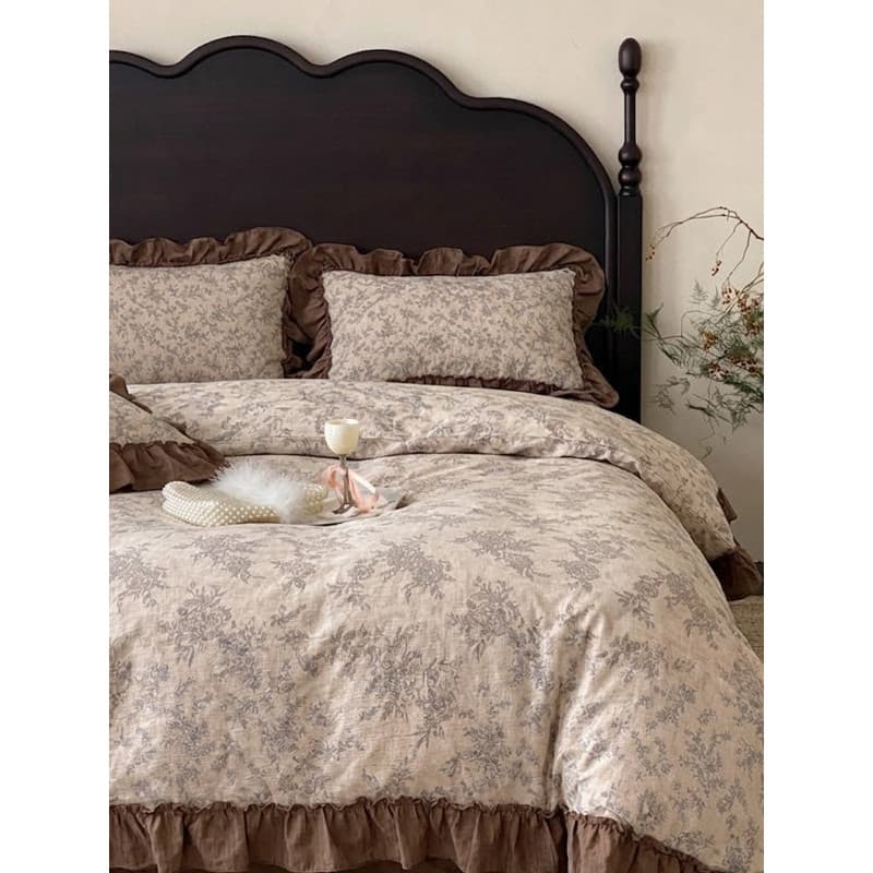 Capa de cama nublado Kapok conjunto de quatro peças capa de cama de casal único conjunto de quatro peças 2026 novo estil
