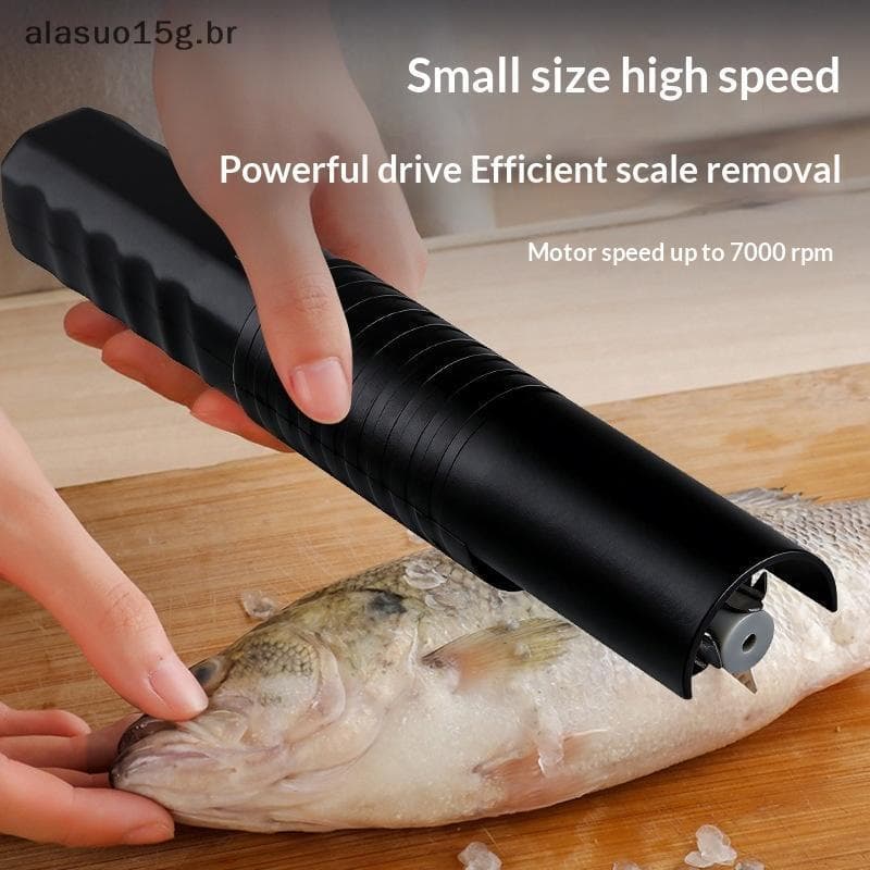 Conjunto Portátil Removedor De Escama De Peixe Elétrico Para Uso Doméstico Qui