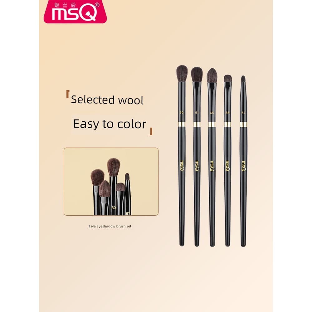 kit pincel maquiagem profissional pincel de maquiagem kit maquiagem barata MSQ/MSQ Piano Master 5 Conjunto de pincéis pa