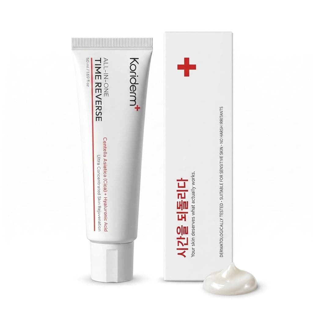Creme Facial Anti-Envelhecimento, Creme Anti-Rugas com Cica (Asian Snowball) e Peptídeos – Hidratante Facial Coreano par