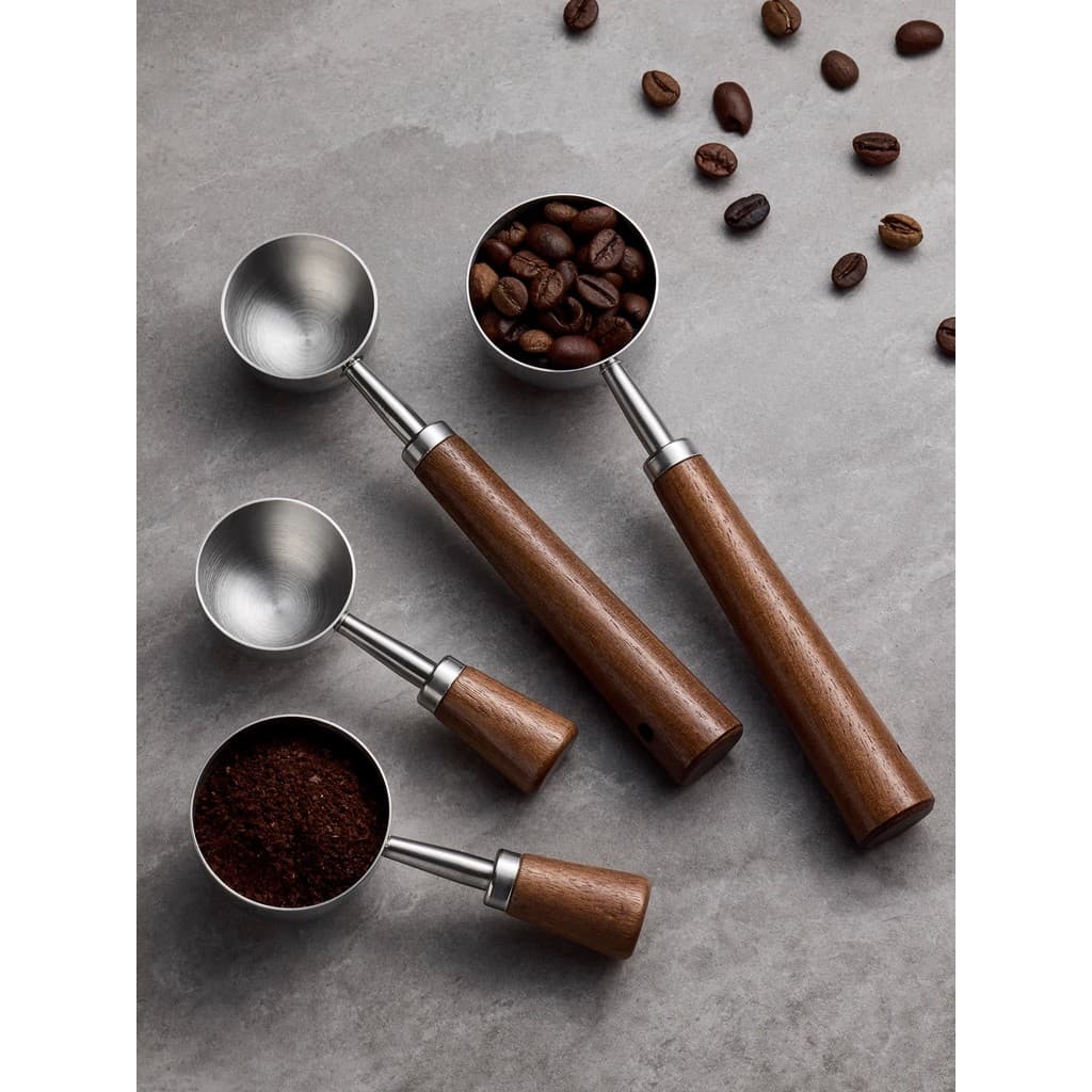 Colher medidora de grãos de café estilo Mili Colher medidora de pó de café doméstico Colher medidora Cozinha Cozimento C
